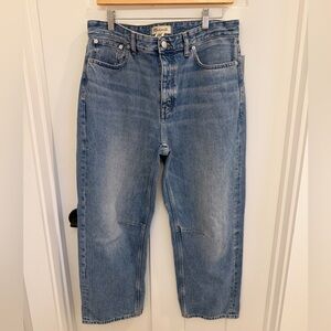 Madewell Darted Barrell Jeans Medium wash